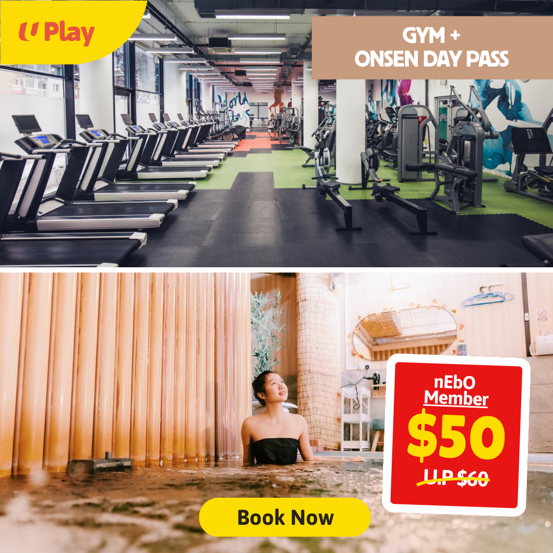 Gym + Onsen Day Pass for 1 Pax